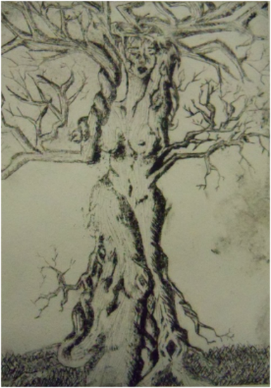 Dry Point: A Woodland Nymphs Body Disatisfaction